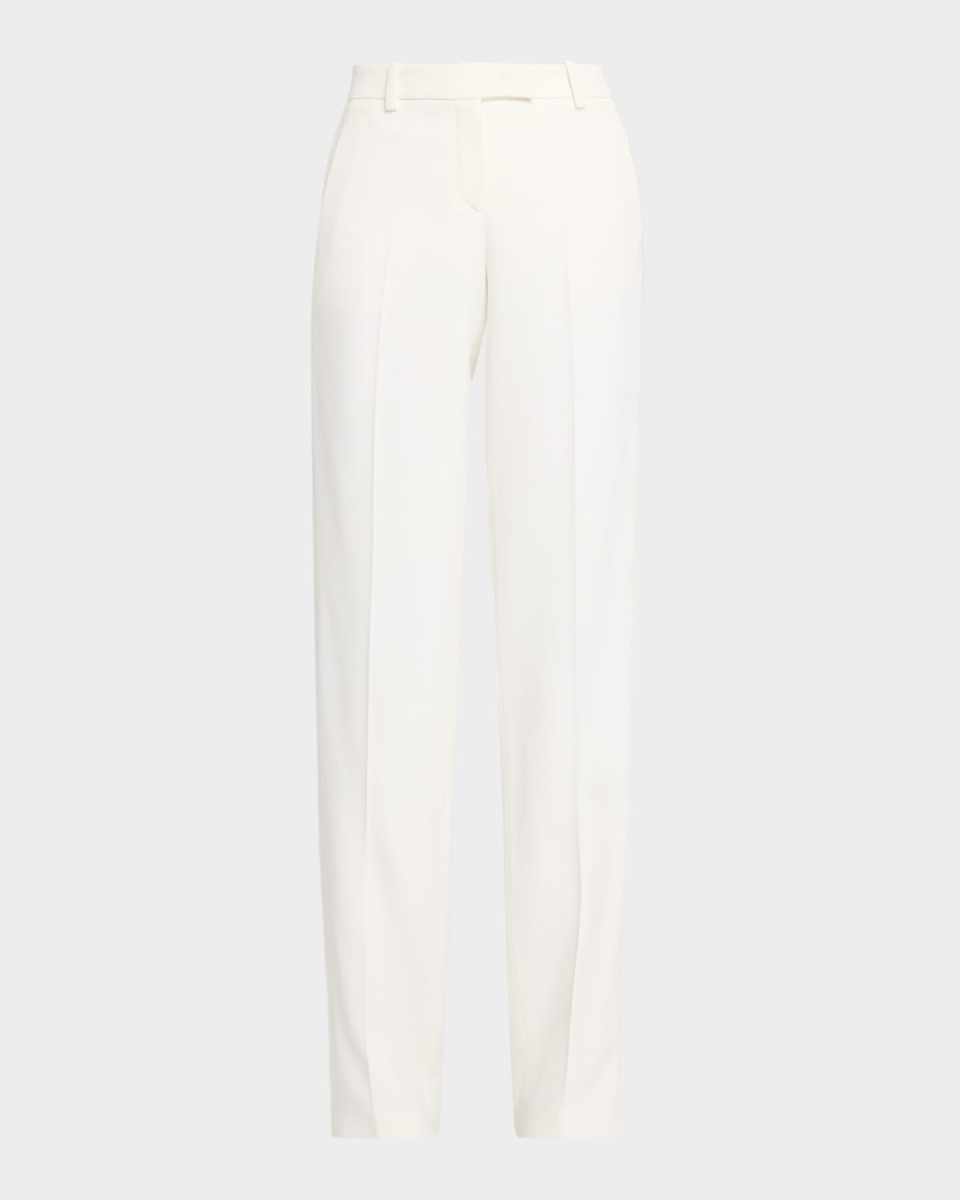 Wide-Leg Tuxedo Trousers